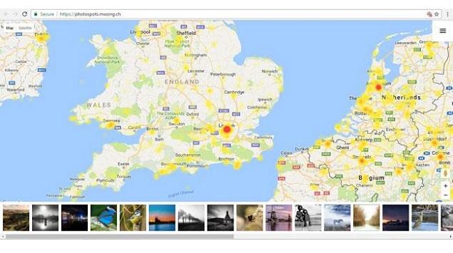 PhotoSpots, Peta Interaktif untuk Pecinta Fotografi