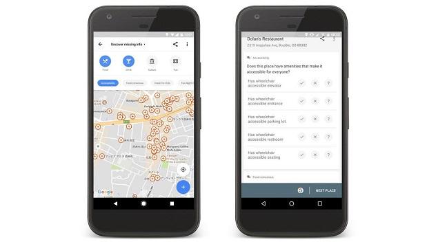 Google Maps Tambahkan Informasi Aksesibilitas bagi Orang Berkebutuhan Khusus