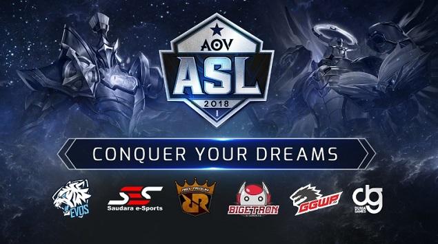 ASL 2018, Liga untuk Para Pro Player Arena of Valor