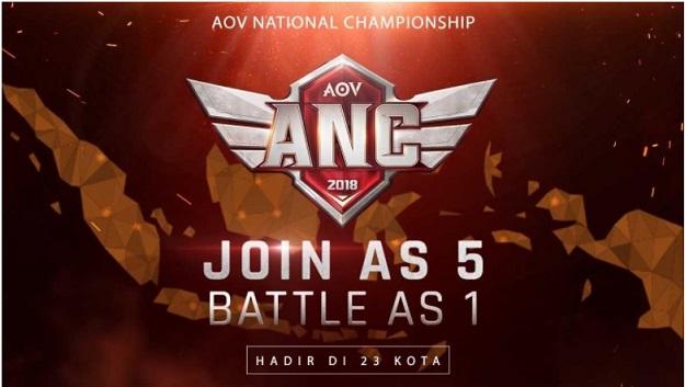ANC 2018, Turnamen Nasional Arena of Valor Mencari Juara Baru