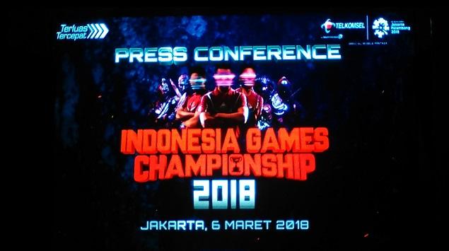 Kembali, Telkomsel Gelar Indonesia Games Championship 2018