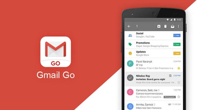 Gmail Go, Aplikasi Ringan namun Gahar - JurnalApps.co.id