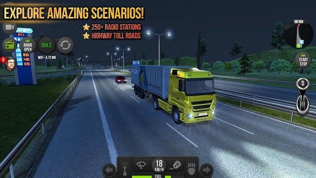 Santainya Jalankan Usaha Ekspedisi  dalam Truck Simulator 