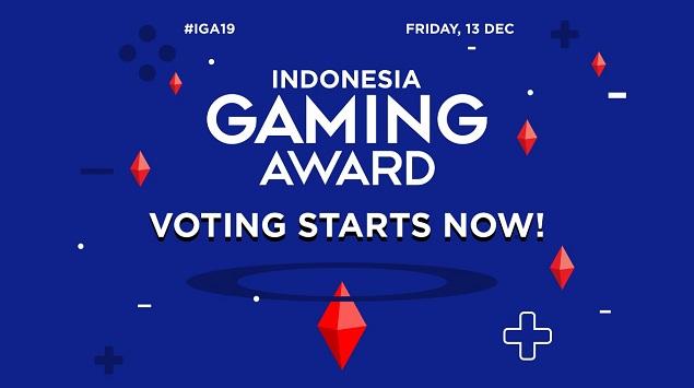 Resmi Dibuka! Voting Online untuk Indonesia Gaming Award telah Dimulai!