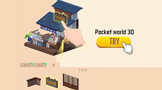 Pocket World 3D: Cantiknya Puzzle 3D bernuansa Dunia di Ponsel Pintarmu