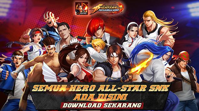 KOF Pertarungan Sengit - AllStar Siap Diunduh di App Store & Play Store