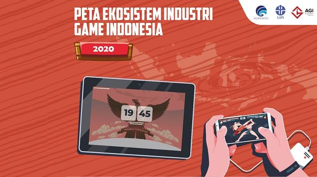 Kominfo, LIPI & AGI Rilis Buku Peta Ekosistem Industri Game Indonesia 2020
