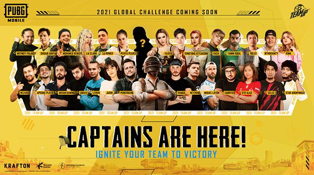 PUBGM Umumkan Team Up Challenge 2021, Tampilkan Selebriti Internasional & Influencer Game