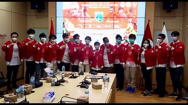 DKI Jakarta Loloskan Seluruh Nomor Pertandingan Eksibisi Esports ke PON XX Papua 2021