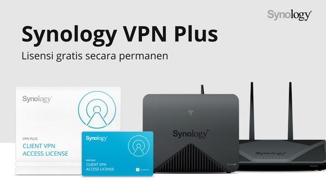 Synology Gratiskan Lisensi VPN Plus secara Permanen