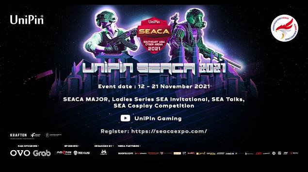 Siapkan Panggung Pertempuran Tim Esports Se-Asia Tenggara, UniPin SEACA 2021 Kembali di Bulan ini