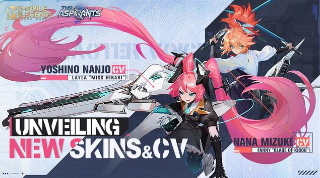 Skin The Aspirants di Mobile Legends: Bang Bang Hadir dengan Gaya Anime