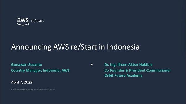 Orbit Future Academy Gratiskan “AWS re/Start” di Indonesia, Tingkatkan Keterampilan di Industri Teknologi