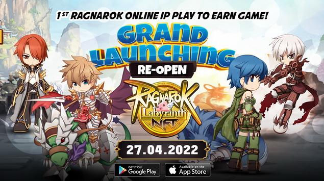 Grand Launching Ragnarok Labyrinth NFT Kembali Dibuka 27 April 2022