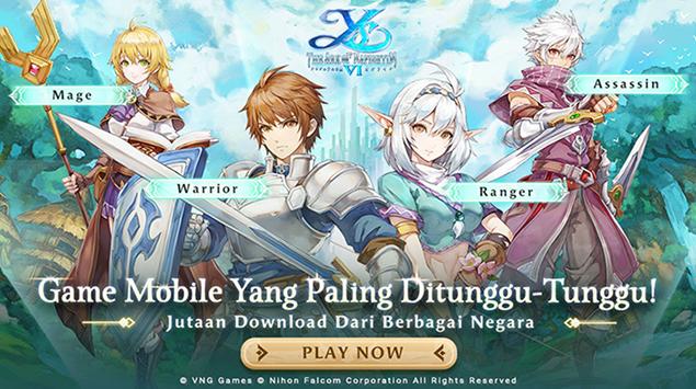 Persembahan VNG untuk Gamer Indonesia, Peluncuran Ys 6 Mobile: The Ark of Napishtim
