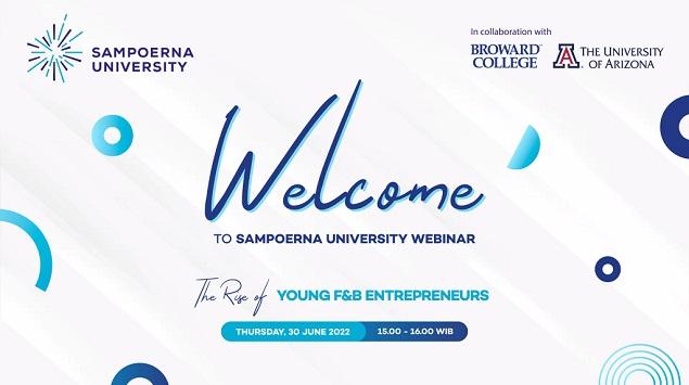 SU Gelar Webinar “The Rise of Young F&B Entrepreneurs,” Tumbuhkan Kreativitas Berwirausaha di Industri F&B