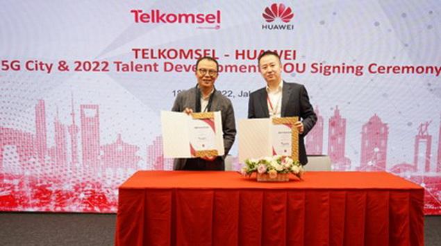 Huawei & Telkomsel Kerjasama untuk Kembangkan Kota berbasis 5G