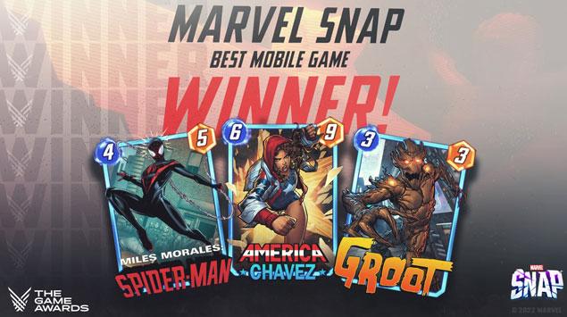 Marvel Snap Raih Penghargaan Game Mobile Terbaik di The Game Awards 2022