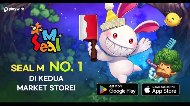 Peringkat 1 di App Store & Google Play Store, Seal M Bagi Hadiah In-Game Spektakuler