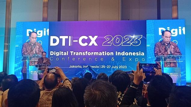 Menteri Kominfo Budi Arie Setiadi Resmikan DTI-CX 2023 di JIEXPO Jakarta