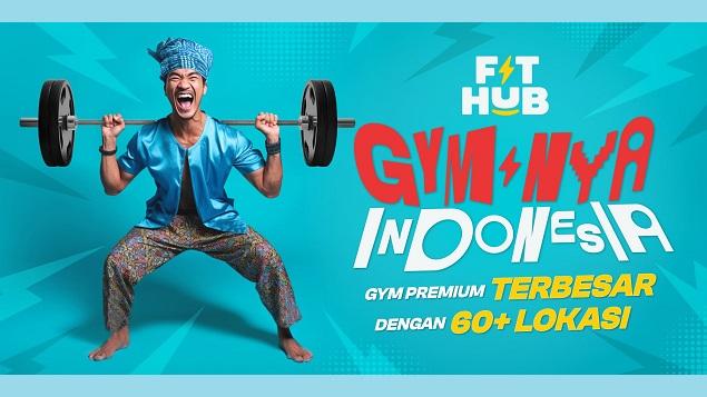 Di HUT ke-3 & Hari Kemerdekaan RI ke-78, FIT HUB Kampanyekan “Gym-nya Indonesia”