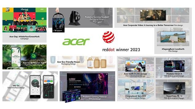 Dukung Gaya Hidup Keberlanjutan, Kampanye & Solusi Digital dari Acer Menangkan Red Dot Awards