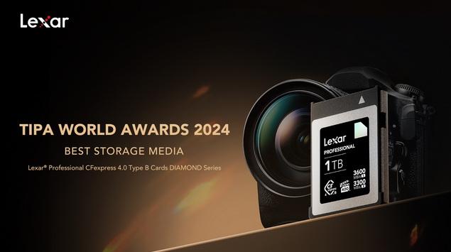 Lexar Professional CFexpress 4.0 Type B Card Diamond Raih TIPA World Awards 2024