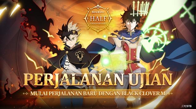 Di #BCMHalfAnniversary, Black Clover M Usung Karakter Mage Baru & Undian Gratis!