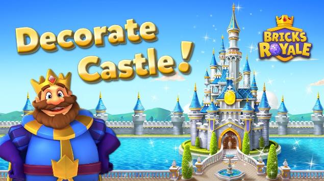 Hancurkan Bata, Dekor Istana & Selamatkan Raja di Bricks Royale – Brick Balls Game