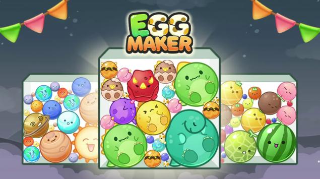 Bidik, Jatuhkan, dan Lihat Hasilnya di Egg Maker