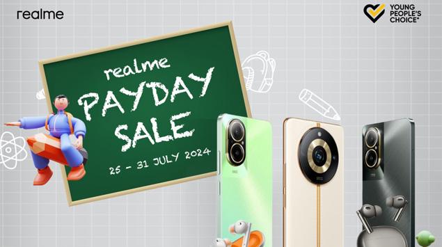 realme Payday Sale Semarakkan Momen Gajian dengan Potongan Harga untuk realme 11 Series