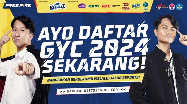 GYC 2024 Free Fire Hadirkan Turnamen Esports Pelajar dengan Hadiah Beasiswa Miliaran