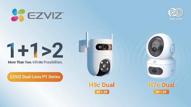 EZVIZ Rilis Smart Camera H9c & H7c, Kamera Pengawas berlensa Ganda