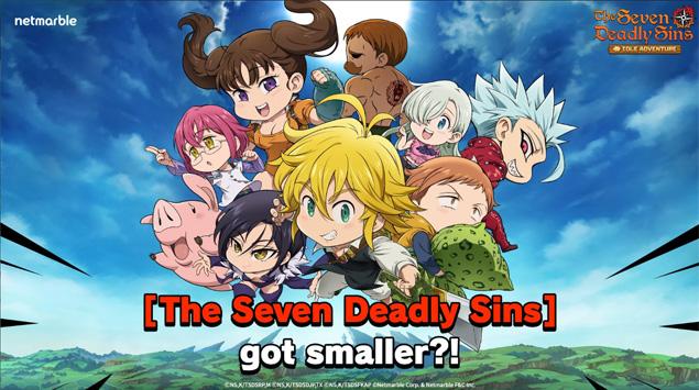 Petualangan Idle Terbaru Angkat Serial Anime The Seven Deadly Sins, Sudah Rilis