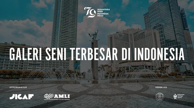 79 Seniman Rayakan Kemerdekaan, Persembahkan Galeri Seni Luar Griya Terbesar di Indonesia