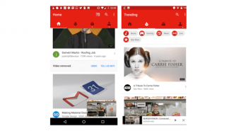 Google Berikan Tampilan Antarmuka Baru di YouTube versi Android
