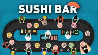 Kelola Restoran Sushi Ban Berjalanmu sendiri dalam Sushi Bar!