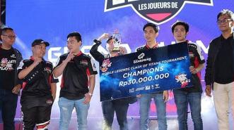 Akhirnya, Louvre Juarai Clash of Titans BEKRAF Game Prime 2019!