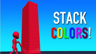 Stack Colors! Tumpuk & Tendang Blok Warna dengan Keren!