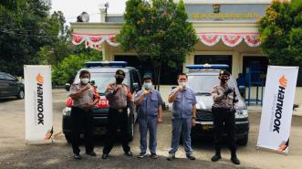 Permudah Mobilitas Instansi Publik saat Pandemi, Hankook Tire Selenggarakan Program Donasi Ban