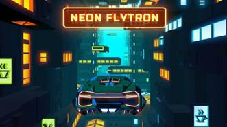 Menantang, Aksi Mobil Terbang Cyberpunk ala Neon Flytron
