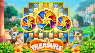 Pharaoh Magic Treasure, Murni Puzzle Match-Three yang Menyenangkan Hati