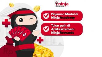 Ninja Xpress Berikan Layanan Komprehensif Terbaru, Tukar Poin Ninja Rewards