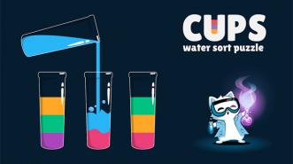 Cups: Water Sort Puzzle, Sortir Cairan Warna yang Bikin Pusing