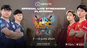 Dukung Tim Indonesia pada MSC 2021 di Nimo TV, Dapatkan Legendary Skin Gratis!