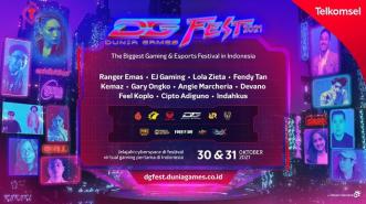 Telkomsel Gelar DG Fest 2021, Festival Gaming & Esports Virtual Terbesar di Indonesia