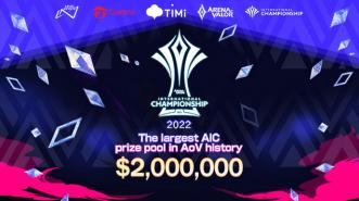 Arena of Valor Sambut 2022 dengan Turnamen AIC Berhadiah Total 28 Miliar Rupiah
