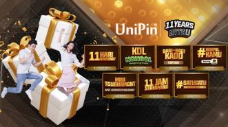 #11YearsWithU, Berbagi Kebahagiaan di Ulang Tahun ke-11 UniPin