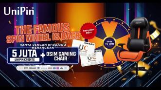 Sambut Liburan Sekolah, UniPin Bagikan Hadiah Jutaan Rupiah, Diskon Spesial & Kursi Gaming!