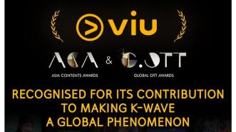 Viu Raih Penghargaan Kontribusi Globalisasi K-Wave di ACA & G.OTT Awards 2023